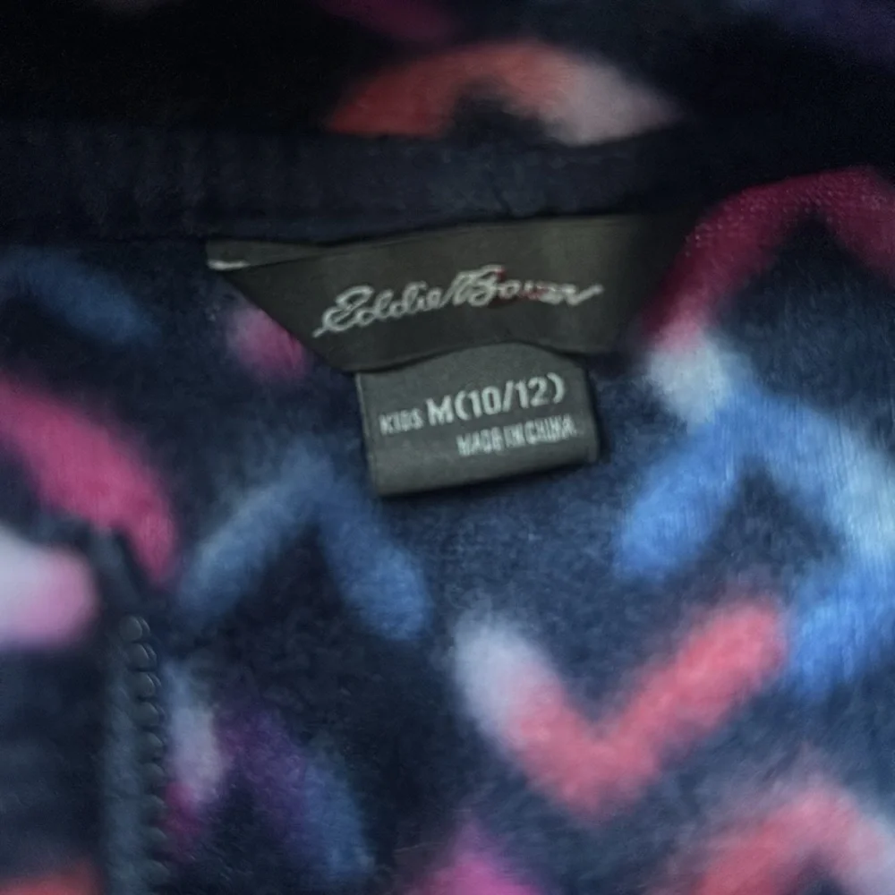 Eddie‎ Bauer Youth fleece 1/4 zip pullover M(10/12)
